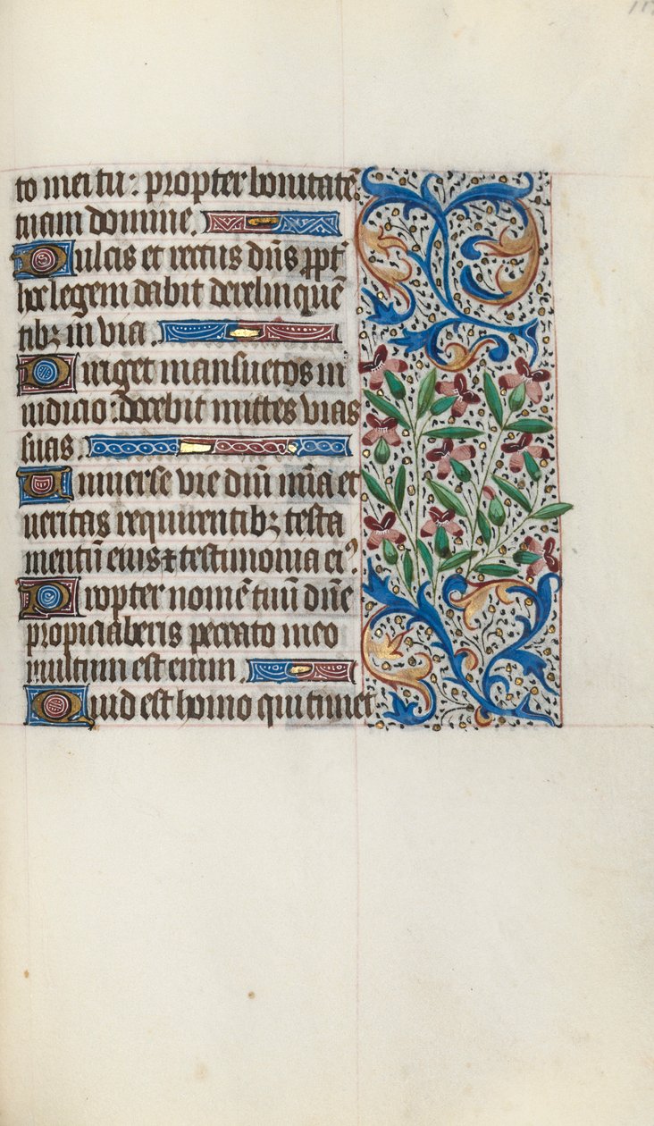 Stundenbuch Gebrauch von Rouen: fol. 119r, ca. 1470 von Master of the Geneva Latini