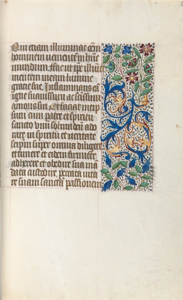Stundenbuch Gebrauch von Rouen: fol. 26r von Master of the Geneva Latini