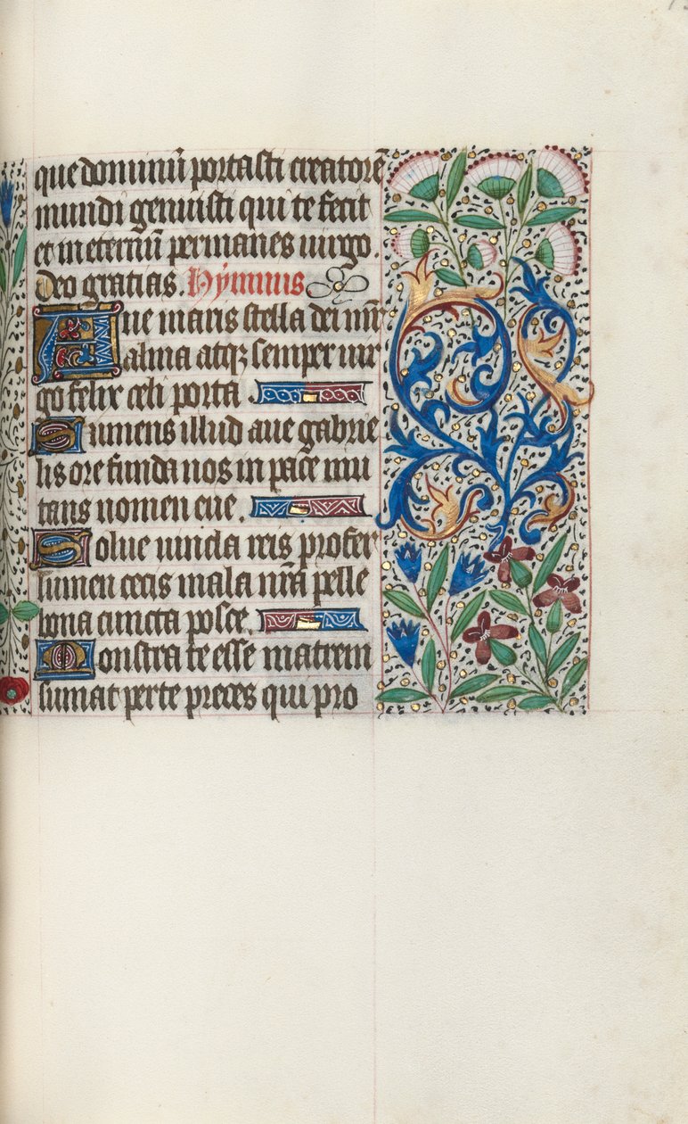 Stundenbuch Gebrauch von Rouen: fol. 73r, ca. 1470 von Master of the Geneva Latini