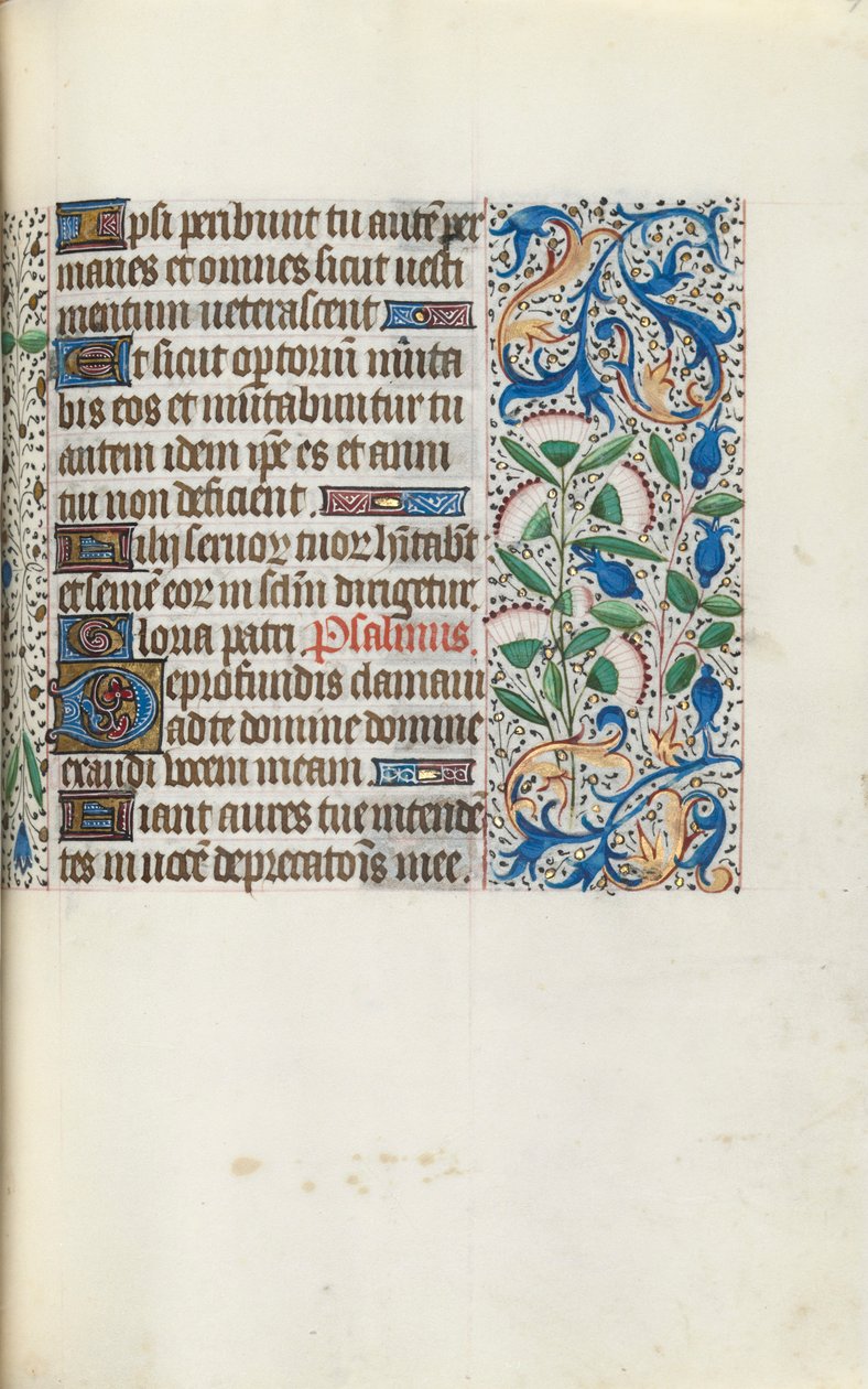 Stundenbuch Gebrauch von Rouen: fol. 90r, ca. 1470 von Master of the Geneva Latini