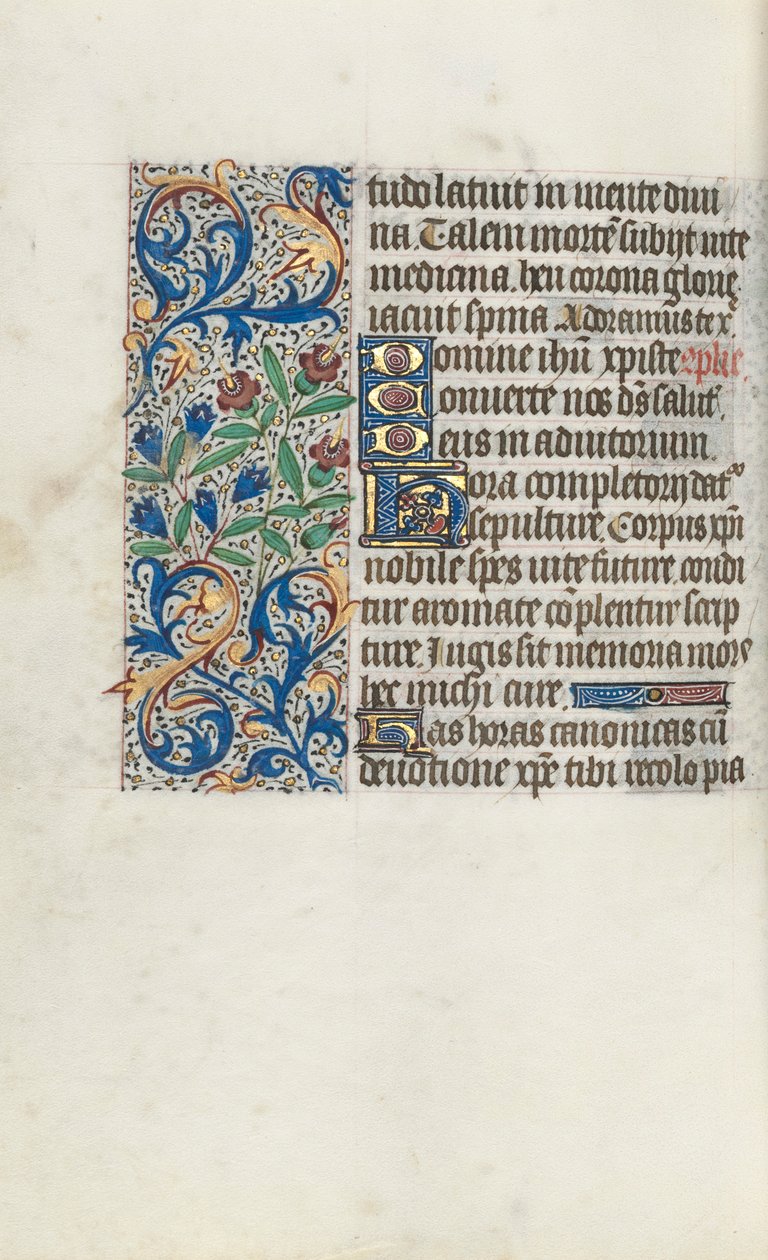 Stundenbuch Gebrauch von Rouen: fol. 98v, ca. 1470 von Master of the Geneva Latini