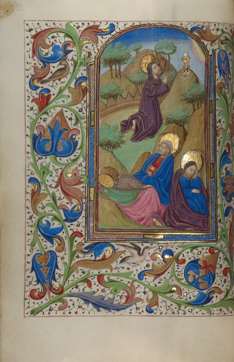 Die Agonie im Garten von Master of the Lee Hours