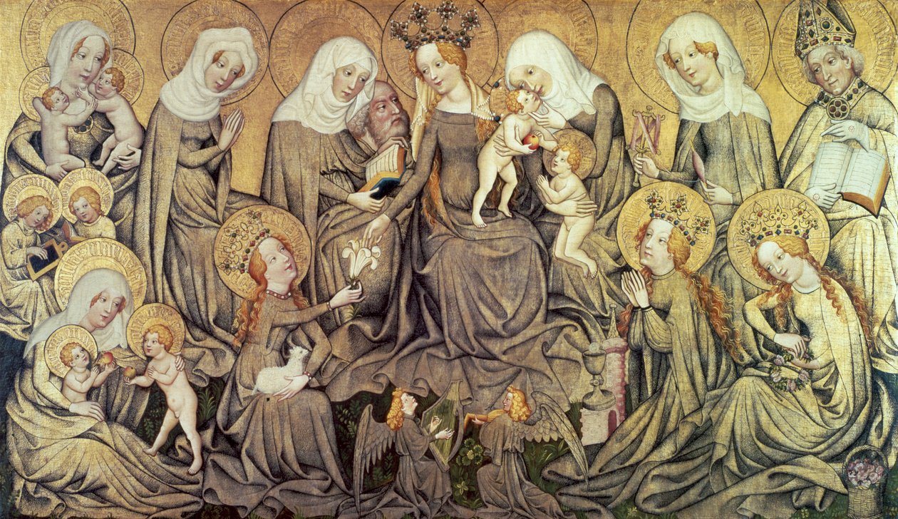 Mitteltafel des Ortenberger Altars von Master of the Ortenberg Altar