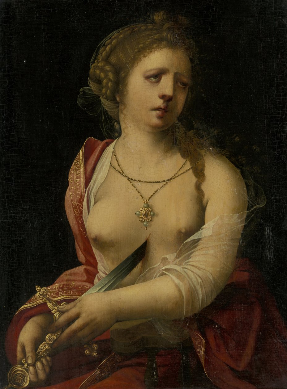 Selbstmord der Lucretia von Master of the Parrot