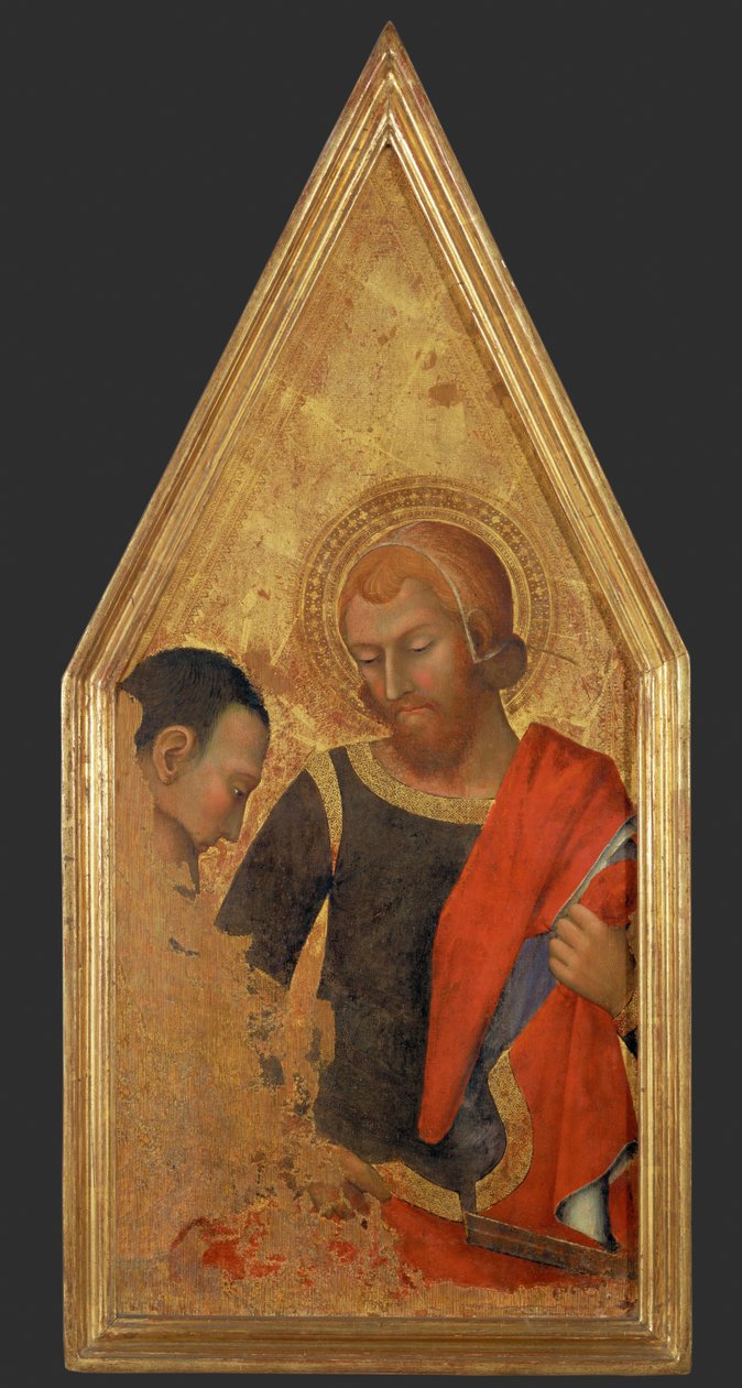 Der heilige Martin von Tours teilt seinen Mantel von Master of the Rebel Angels