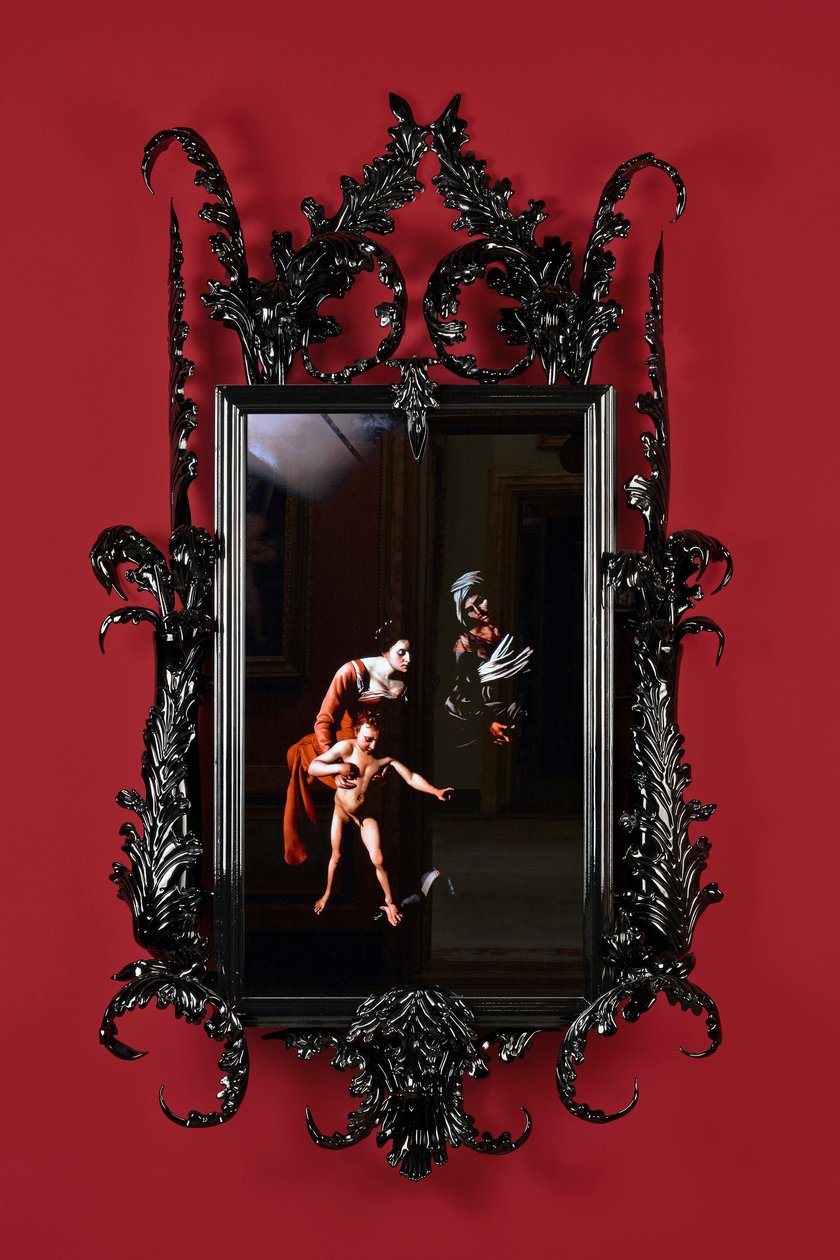 Schwarzer Spiegel, Leo Minor, 2014 von Mat Collishaw