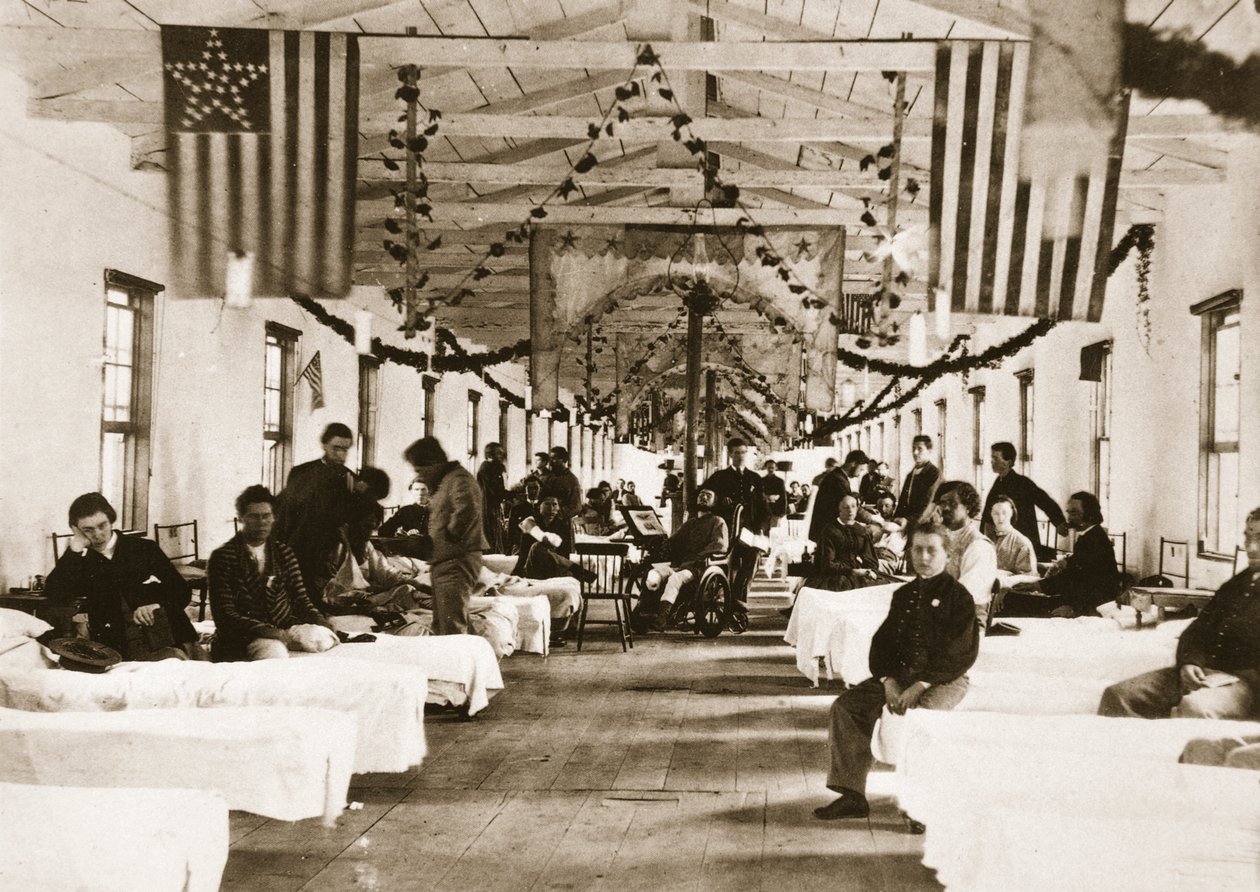 Armeeplatz Krankenhaus für Veteranen der Unionsarmee von Mathew B. Brady