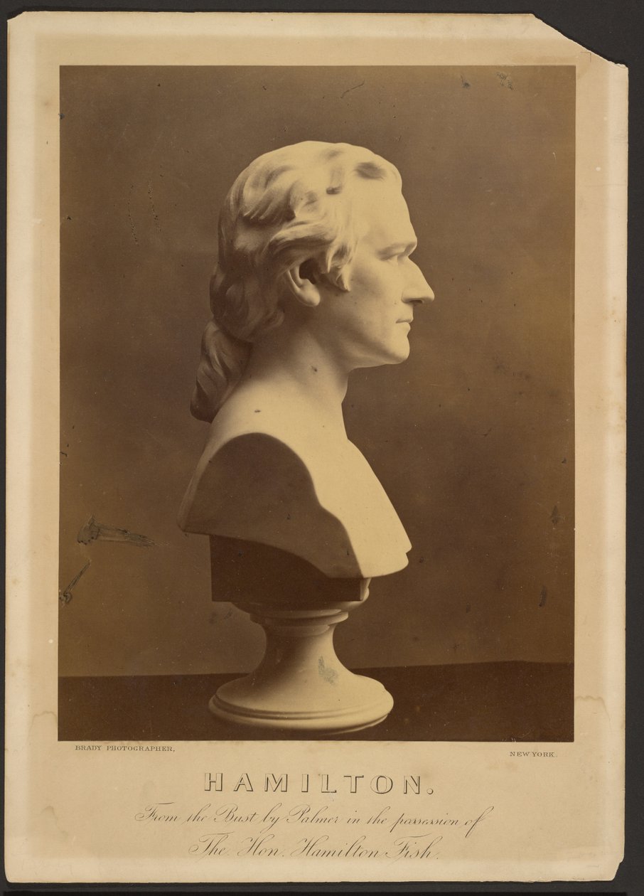 [Büste von Alexander Hamilton] von Mathew B. Brady