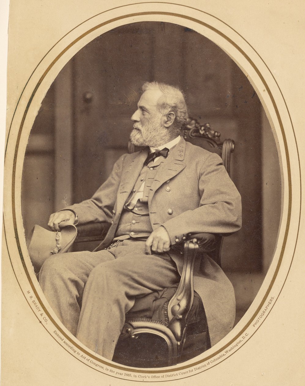 Robert E. Lee von Mathew B. Brady