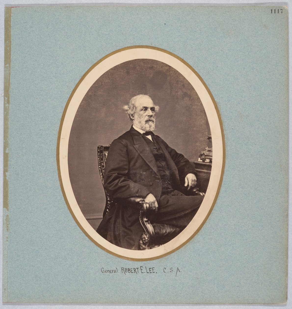 Robert E. Lee von Mathew B. Brady