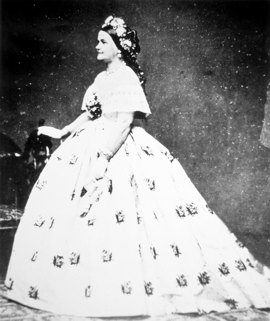 Mary Lincoln (1818-82) 1861 von Mathew Brady