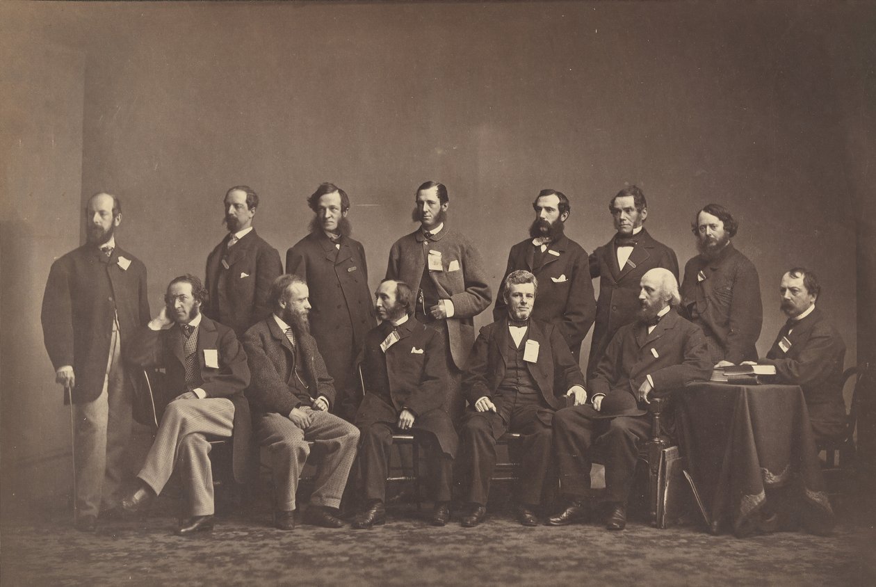 [Mitglieder der New York Sanitary Commission], ca. 1860 von Mathew Brady