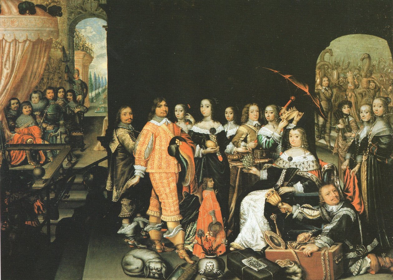 Verherrlichung der Kurfürstinwitwe Elisabeth Charlotte von Brandenburg als Königin von Saba von Mathias Czwiczek
