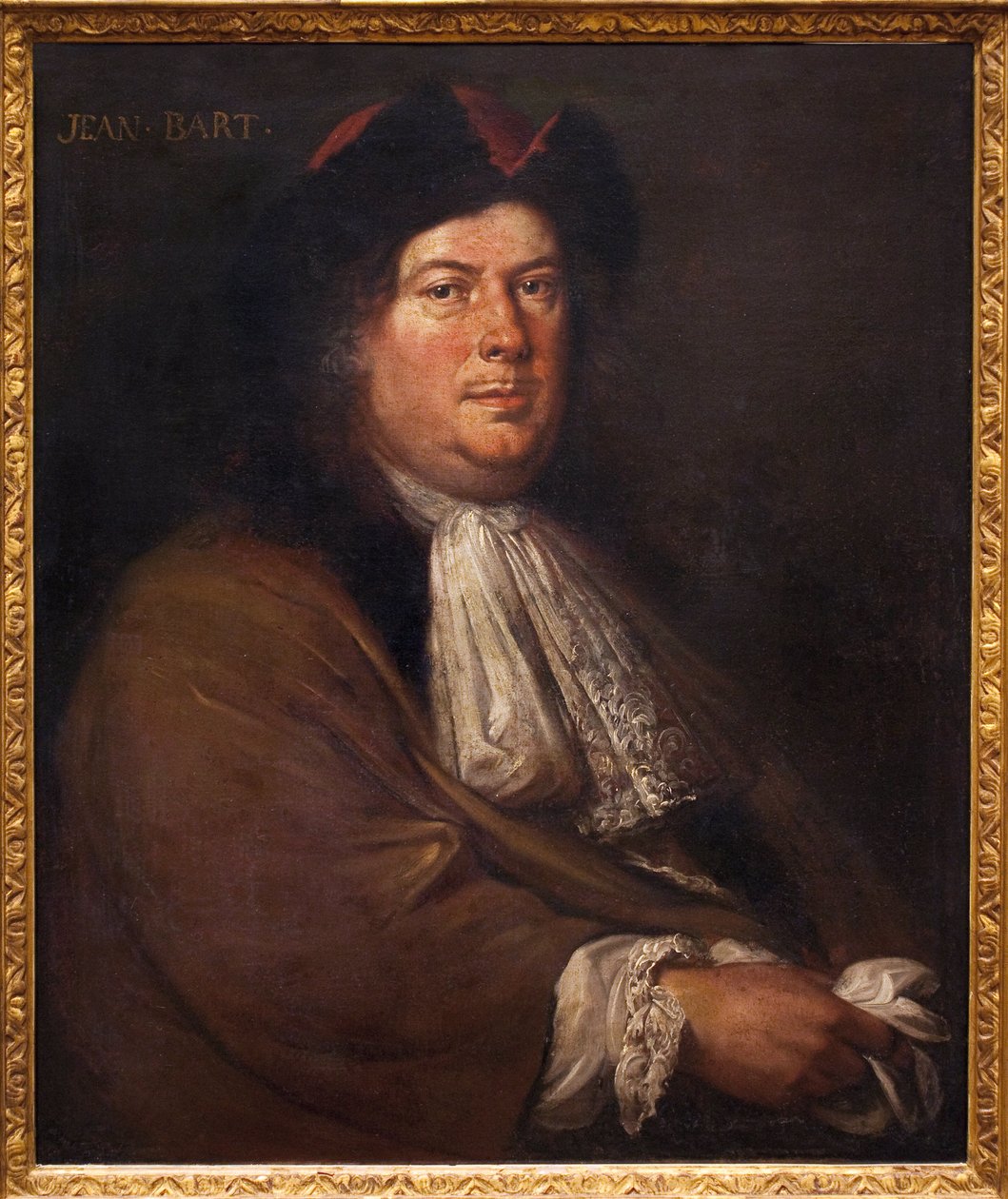 Porträt von Jean Bart (1650-1702). Gemälde von Mathieu Elias (1658-1741), Öl auf Leinwand, frühes 18. Jahrhundert. Französische Kunst von Mathieu Elias
