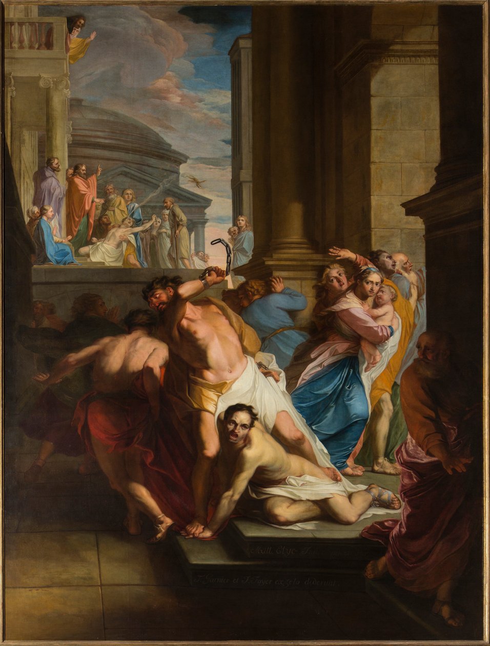 Die Söhne des Sceva von Mathieu (1658 1741) Elias