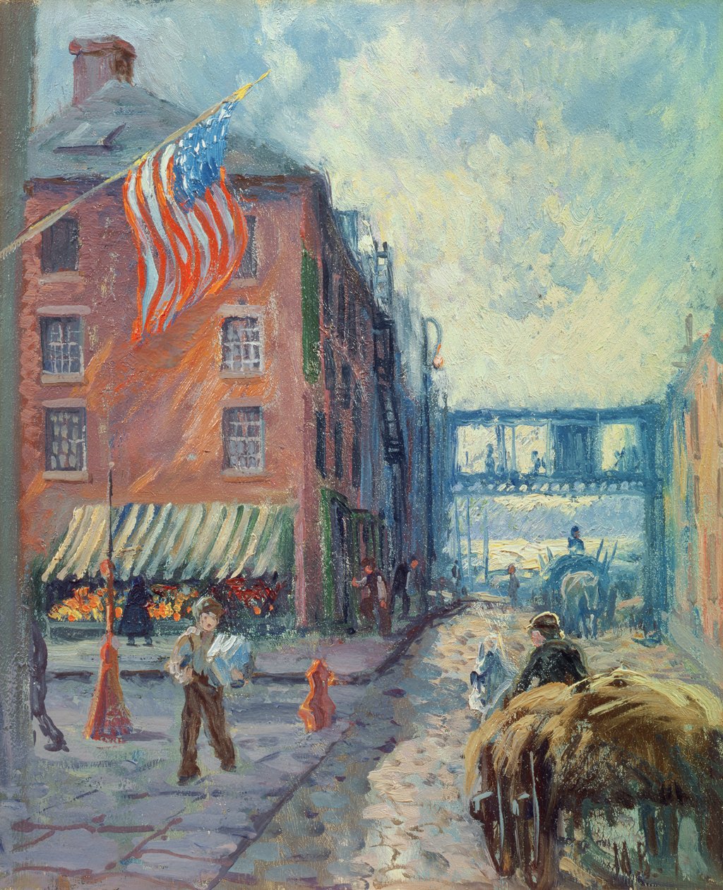 Van Wyck Familienhaus, New York City, ca. 1923 von Matilde Browne