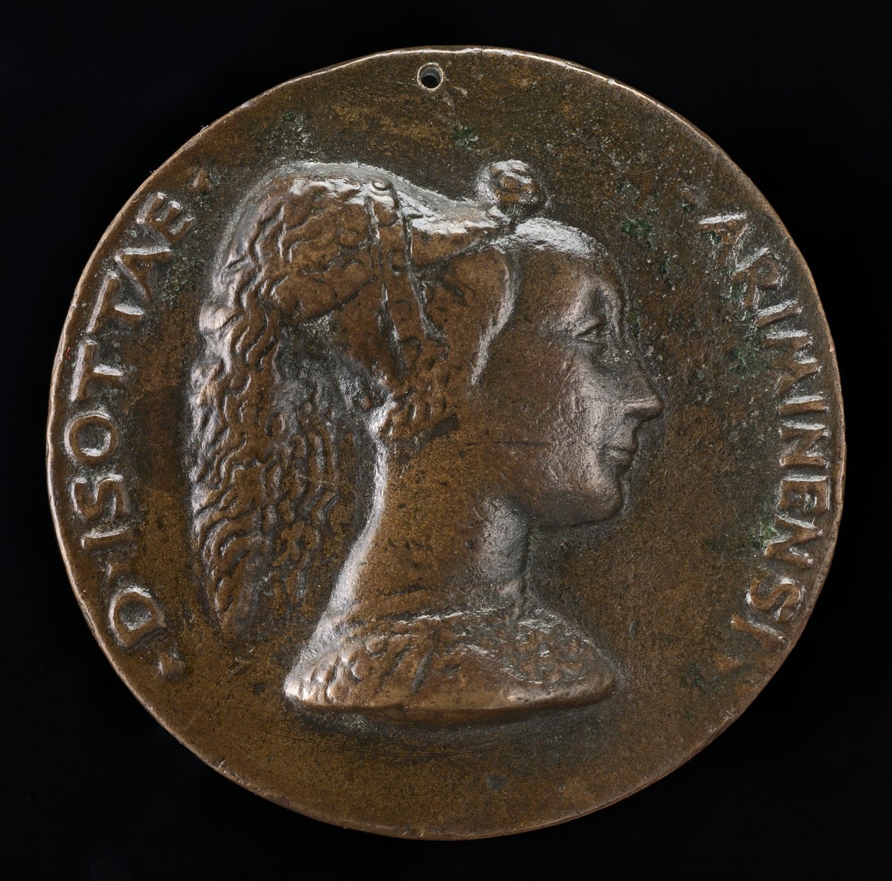 Isotta degli Atti, Geliebte 1446, dann Ehefrau nach 1453, von Sigismondo Malatesta von Matteo di Andrea de Pasti