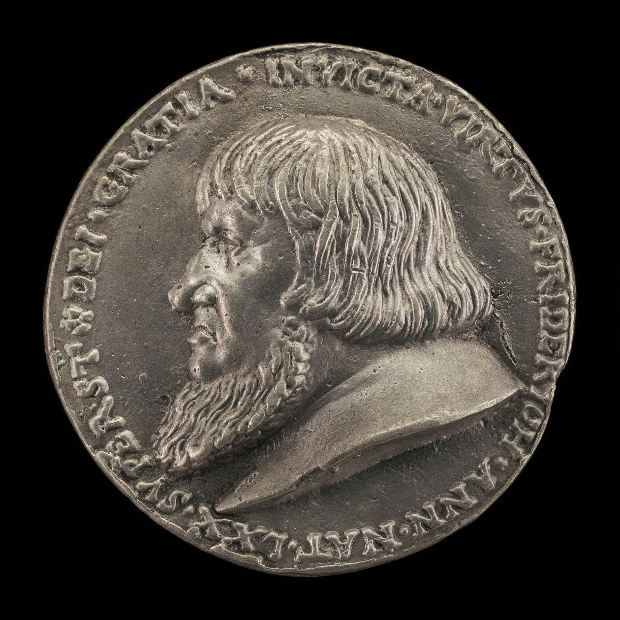 Friedrich der Ältere, 1460-1536, Markgraf von Brandenburg-Ansbach 1486 [Vorderseite], 1528 von Matthes Gebel