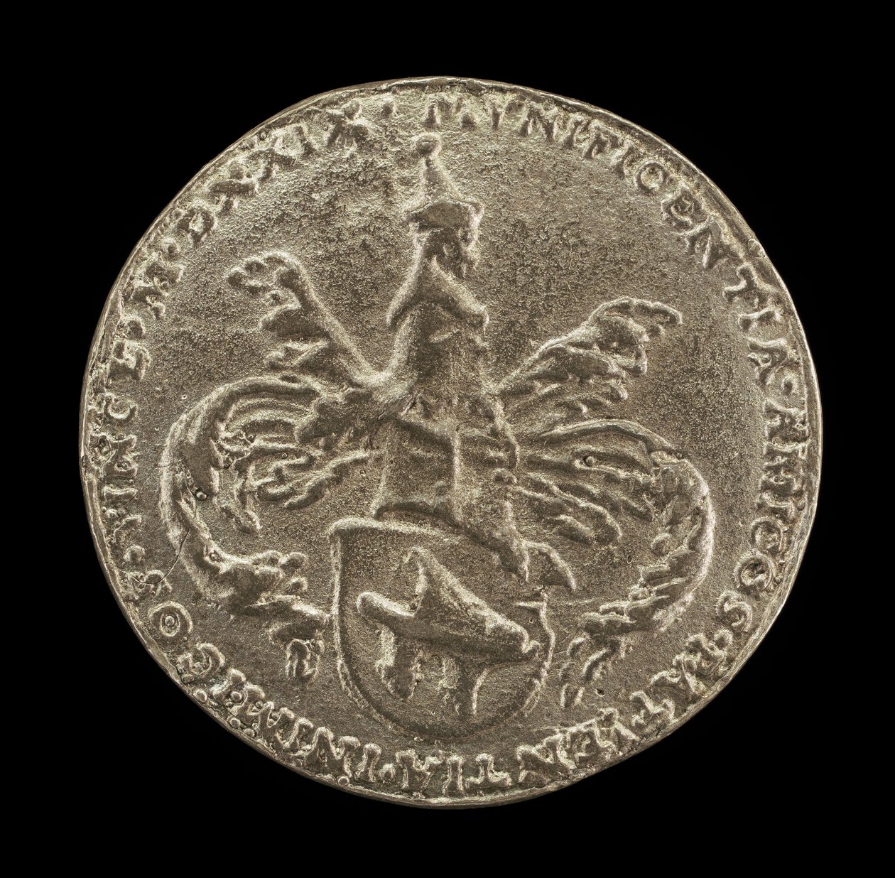 Wappen, Kamm und Helmzier von Matthes Gebel
