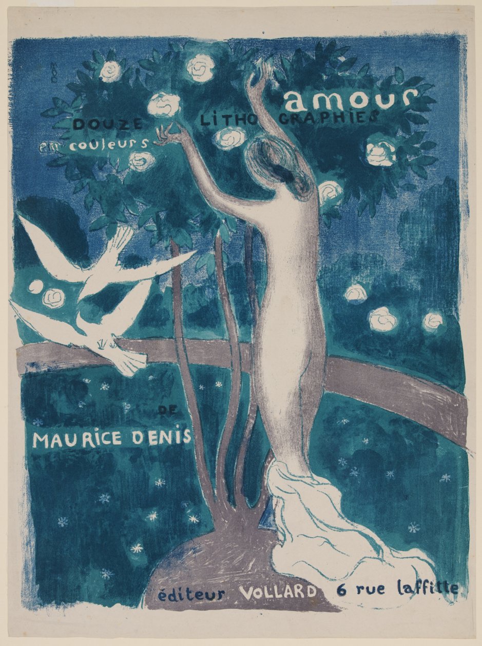 Liebe: Zwölf Lithografien in Farbe: Umschlag von Maurice Denis