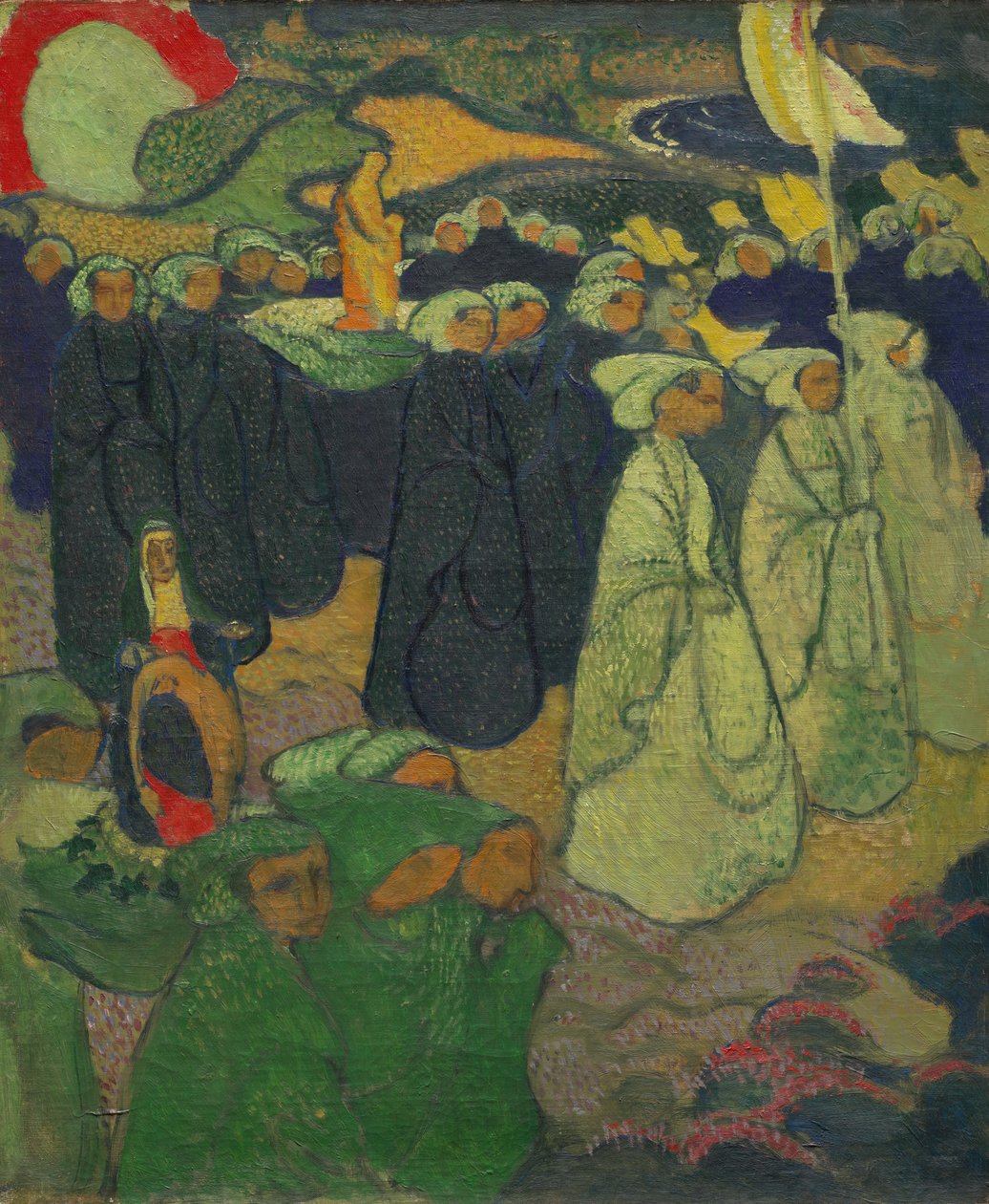 Prozession oder Pardon in Perros-Guirec von Maurice Denis