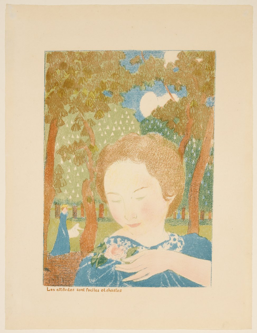 Dies sind einfache und keusche Haltungen von Maurice Denis