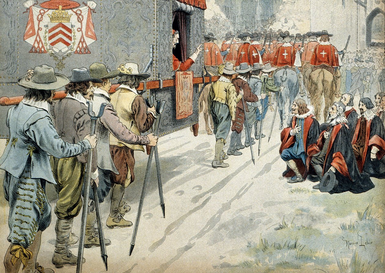 Geschichte Frankreichs: Im Jahr 1642, Kardinal Richelieu von Maurice Leloir