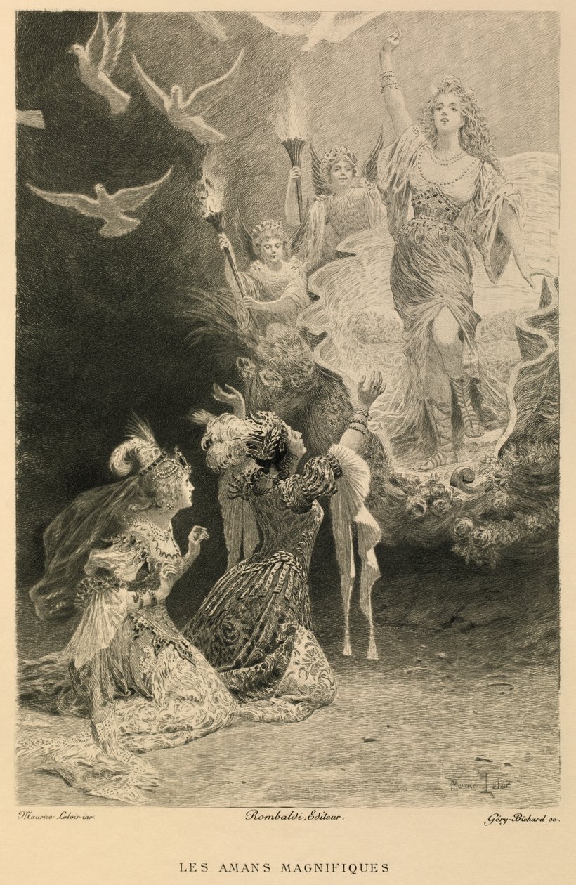 Molières prächtige Liebhaber von Maurice Leloir