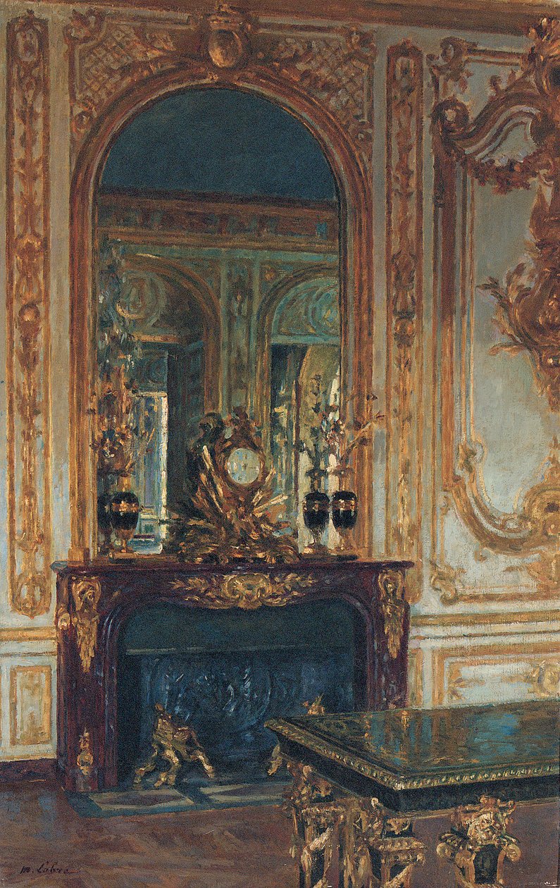 Innenansicht von Versailles von Maurice Lobre