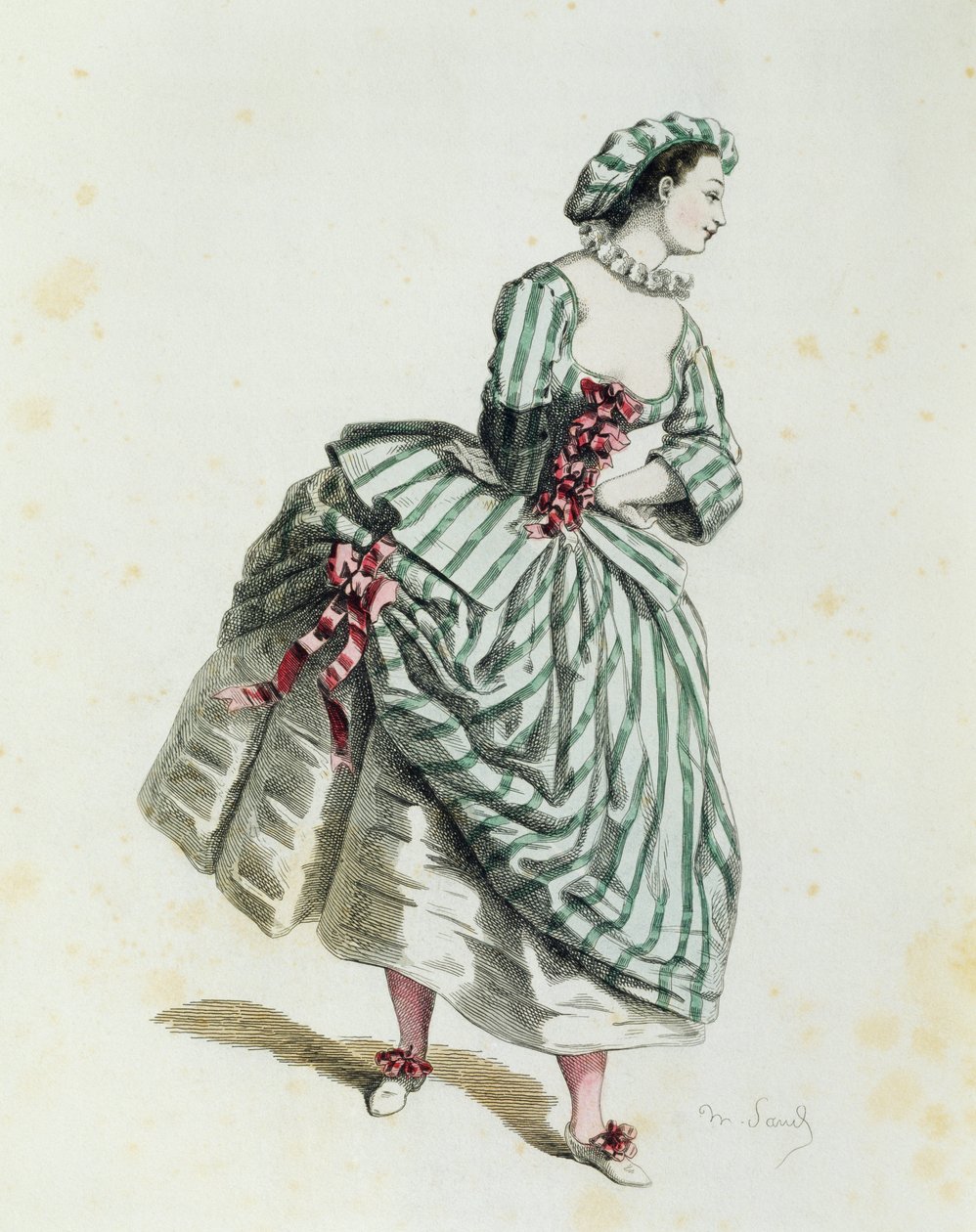 Corallina im Jahr 1744 von Maurice Sand