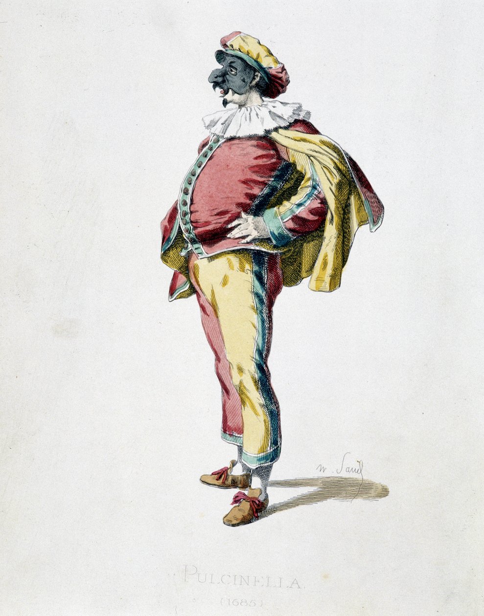Pulcinella (Polichinelle) von Maurice Sand