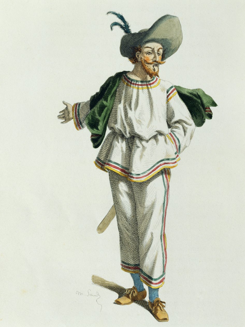 Tabarino im Jahr 1618, von Maurice Sand von Maurice Sand
