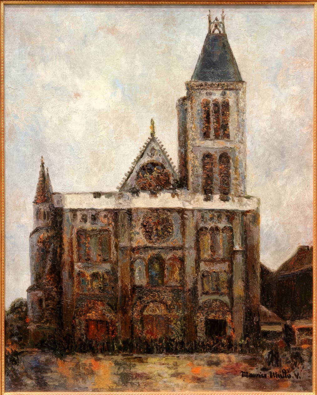 Basilika Saint-Denis von Maurice Utrillo