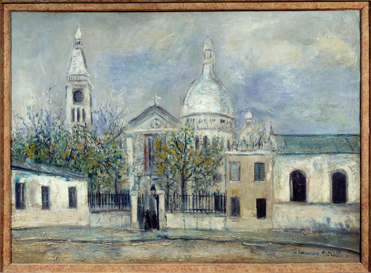 Die Kirche von Saint Peter in Montmartre von Maurice Utrillo