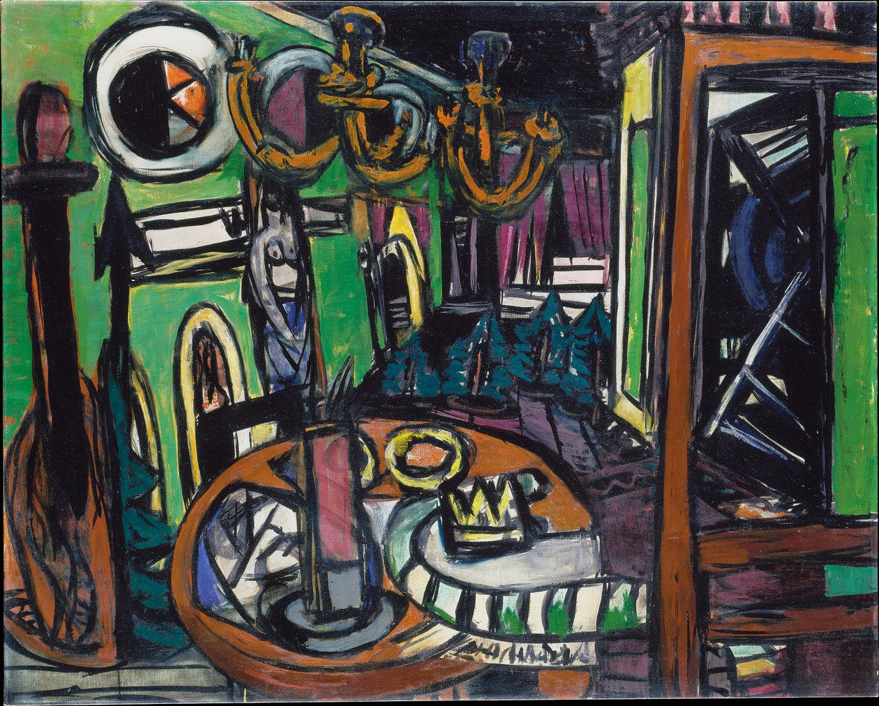 Hinter den Kulissen von Max Beckmann