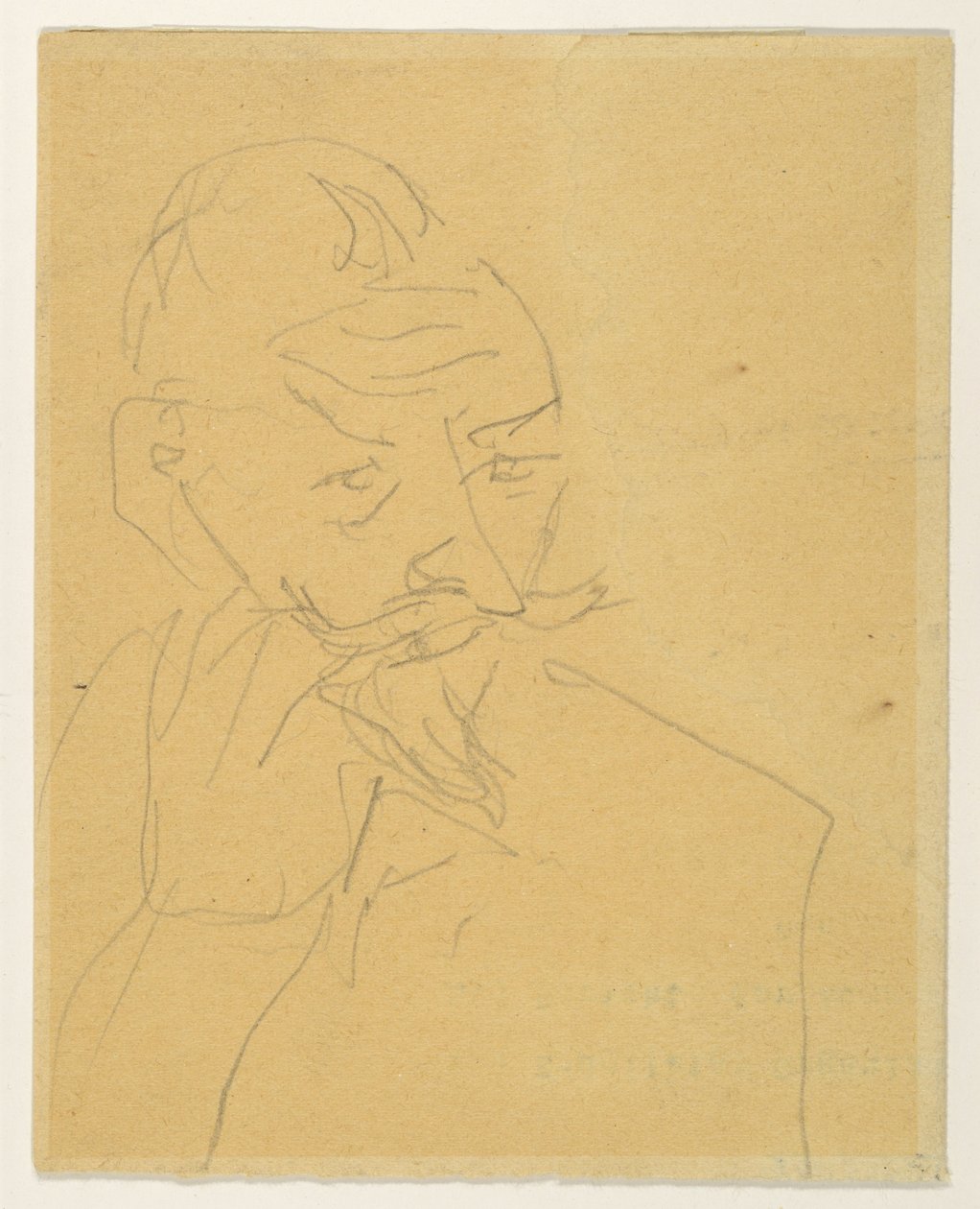 Der Spiritist Albert von Schrenck-Notzing von Max Beckmann