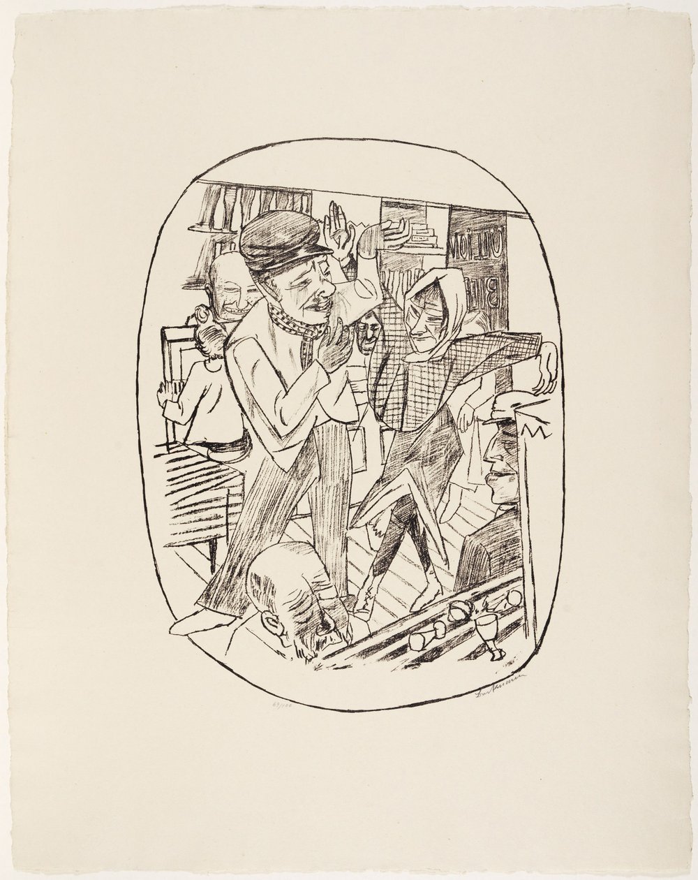 Kaschemme von Max Beckmann