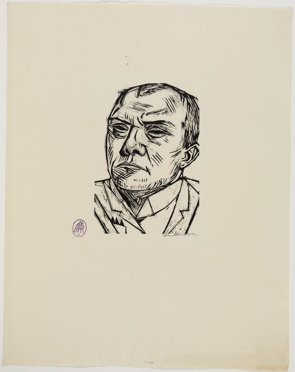 Selbstbildnis von Max Beckmann