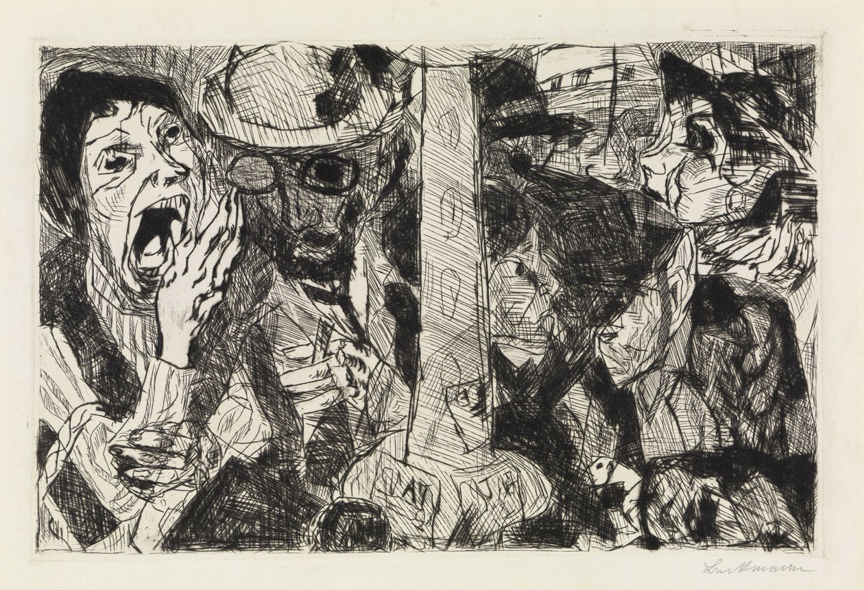 Straße II von Max Beckmann