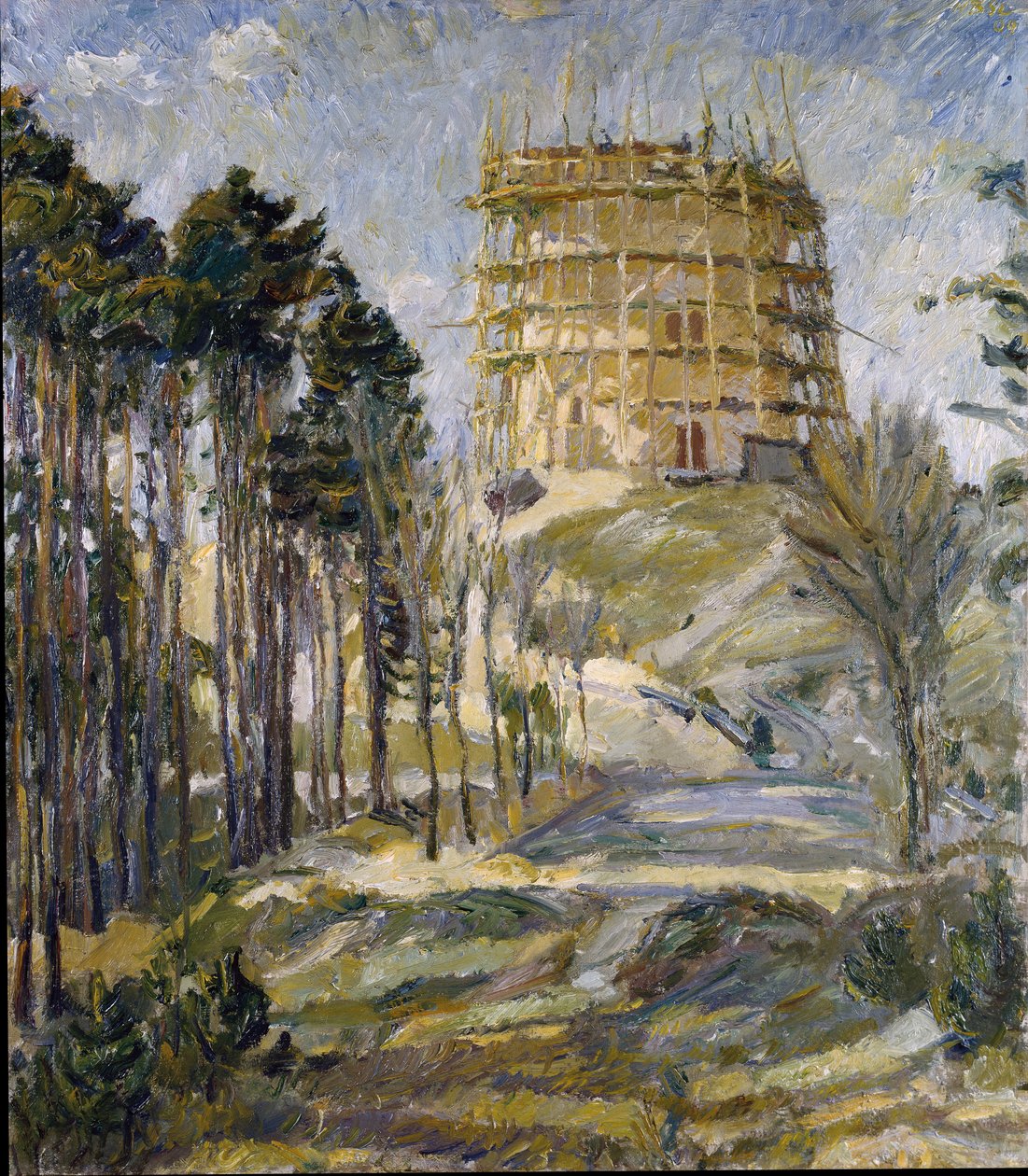 Wasserturm in Hermsdorf von Max Beckmann