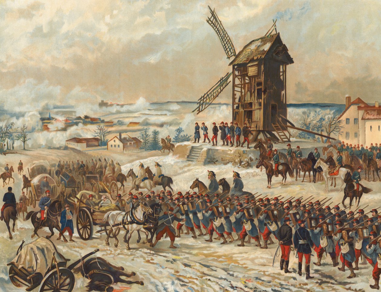 Schlacht von St. Quentin von Max Henze-Dassau