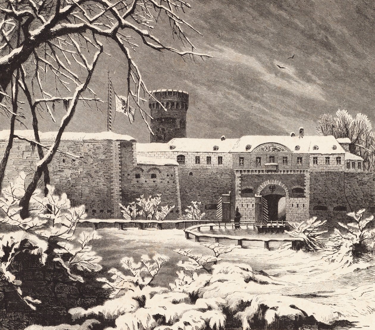 Zitadelle Spandau und der Juliusturm, Berlin von Max Henze-Dassau