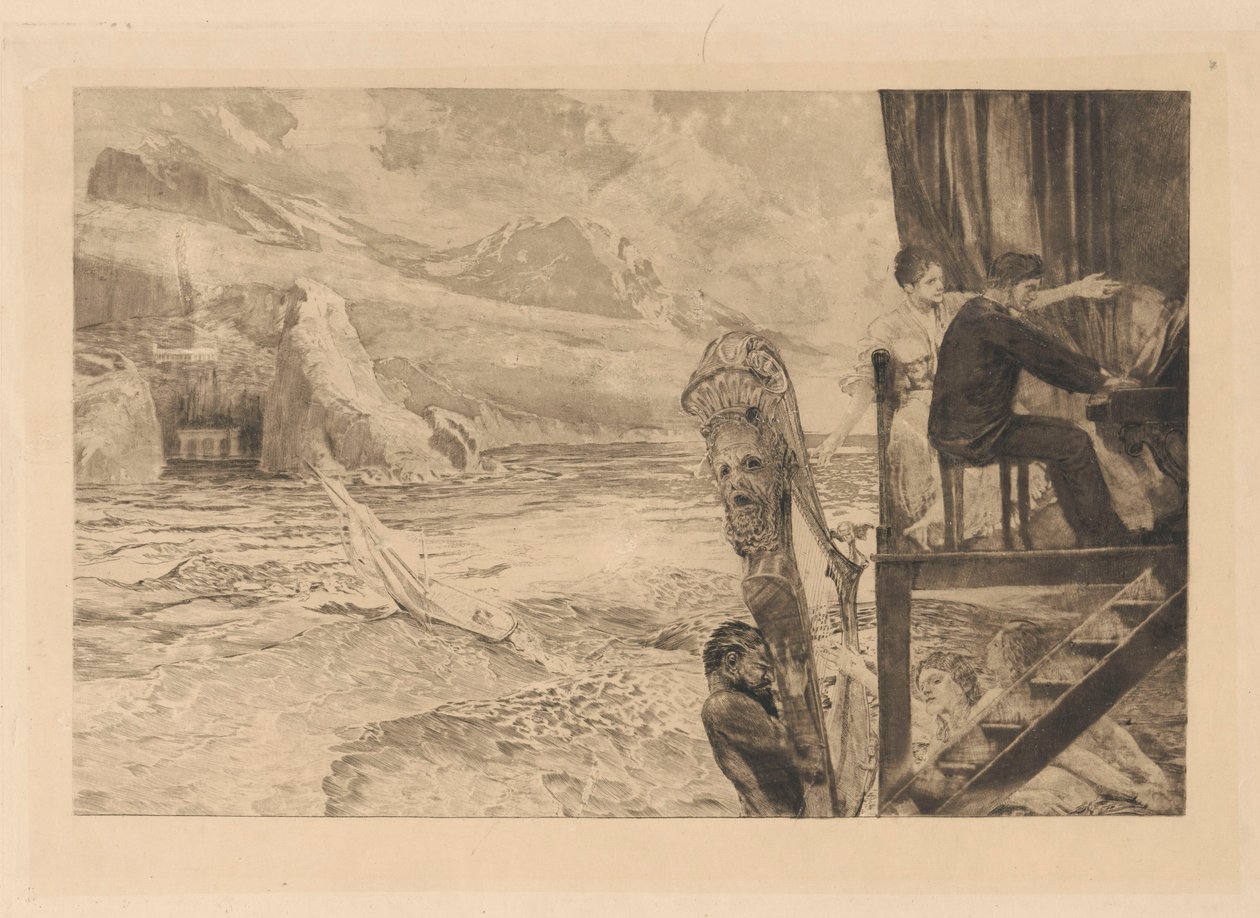 Akkord, Blatt 1, Brahmsfantasie, Op. XII von Max Klinger