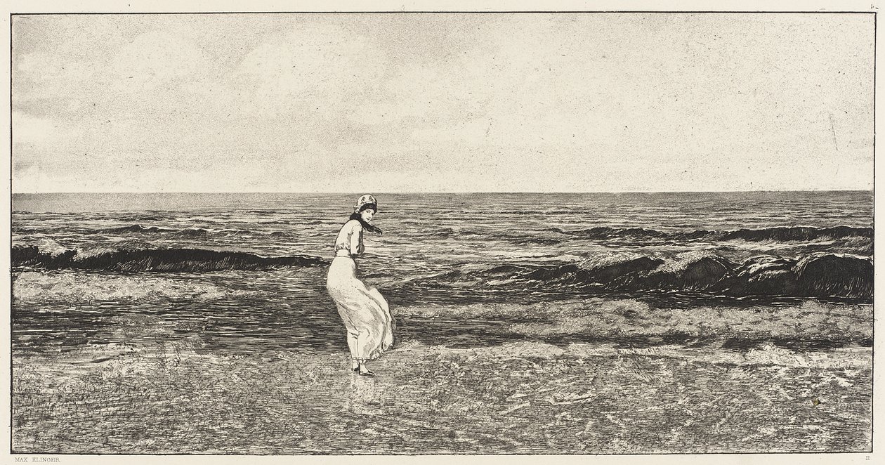 Am Meer von Max Klinger