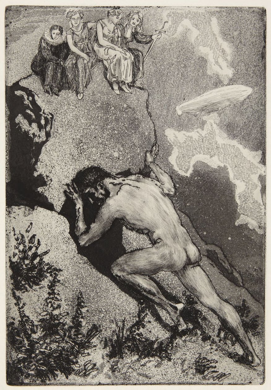 "Sisyphus" von Max Klinger