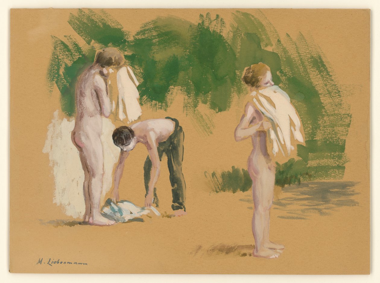 Badende Knaben von Max Liebermann