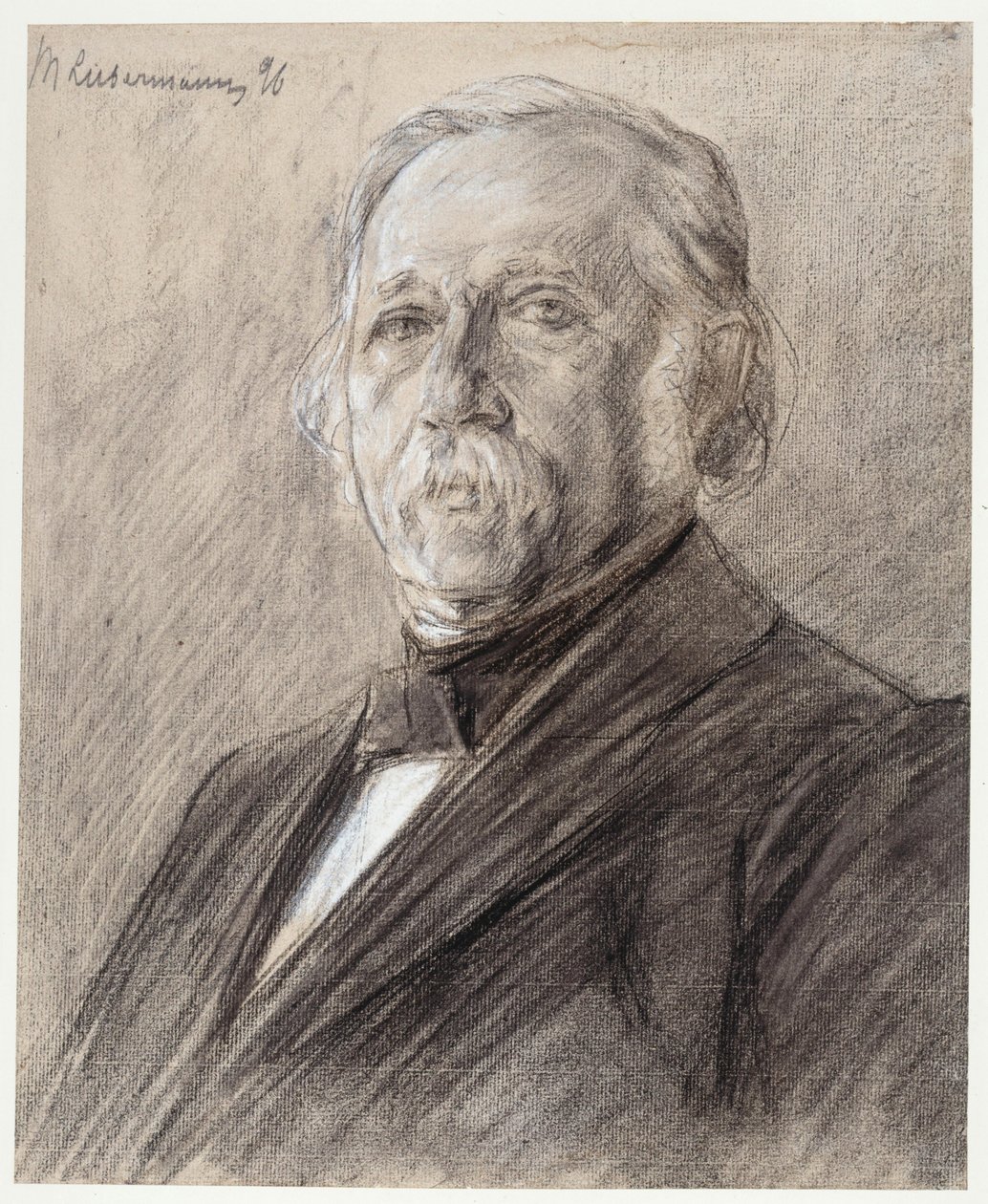 Bildnis Theodor Fontane von Max Liebermann