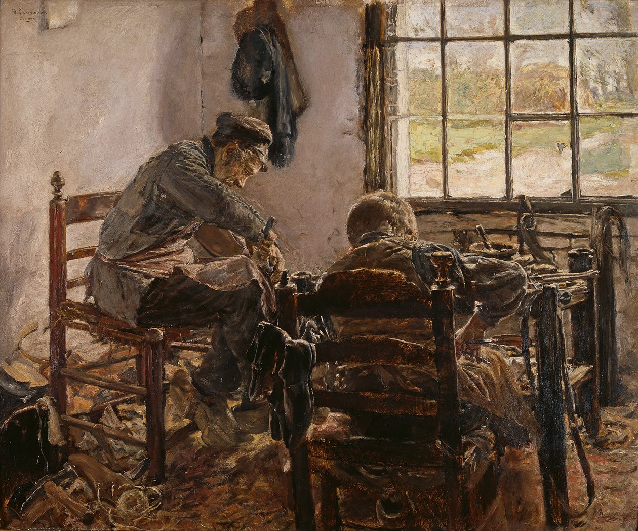 Schusterwerkstatt von Max Liebermann