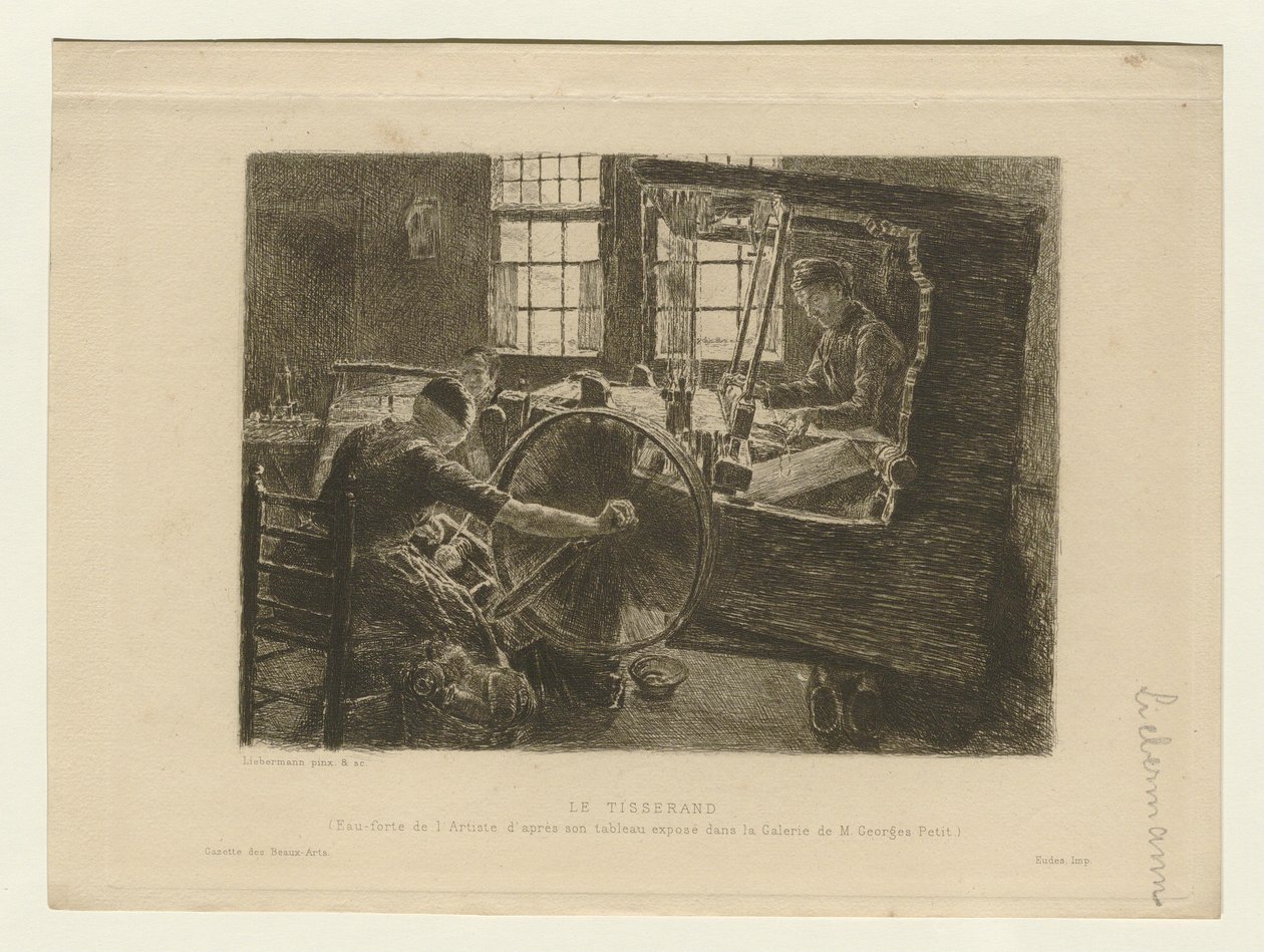 Der Weber von Max Liebermann