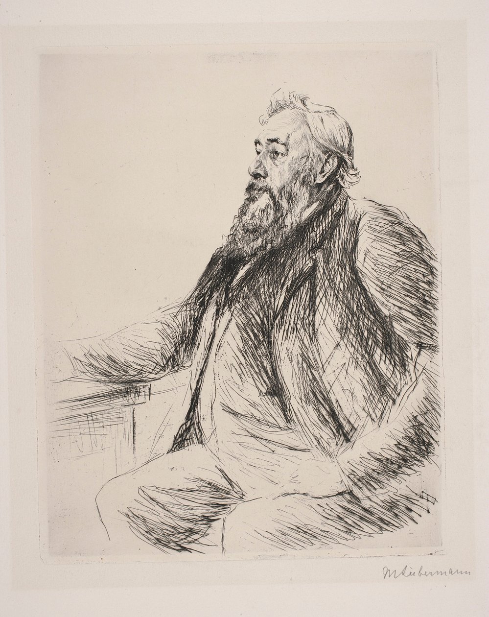 Porträt Brinckmann von Max Liebermann